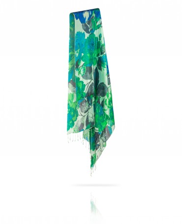 Палантин Женский S30-RIVIERA.FL/BLUE.GREEN